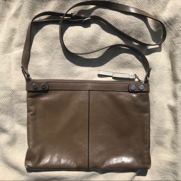 Treasure & Bond Handbags - Brown Leather Purse with Strap